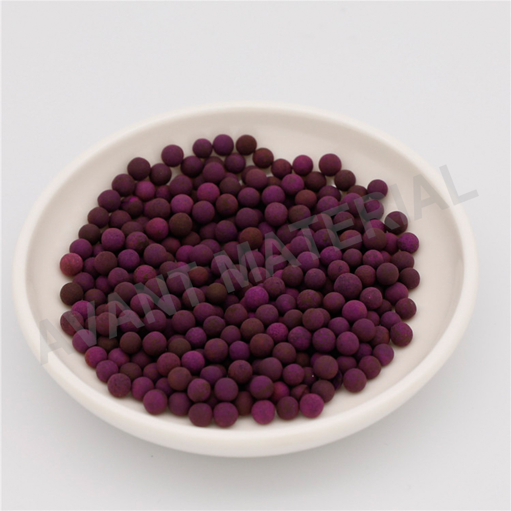 Porosity Potassium Permanganate Activated Alumina Granules as Dessicant Adsorbent 